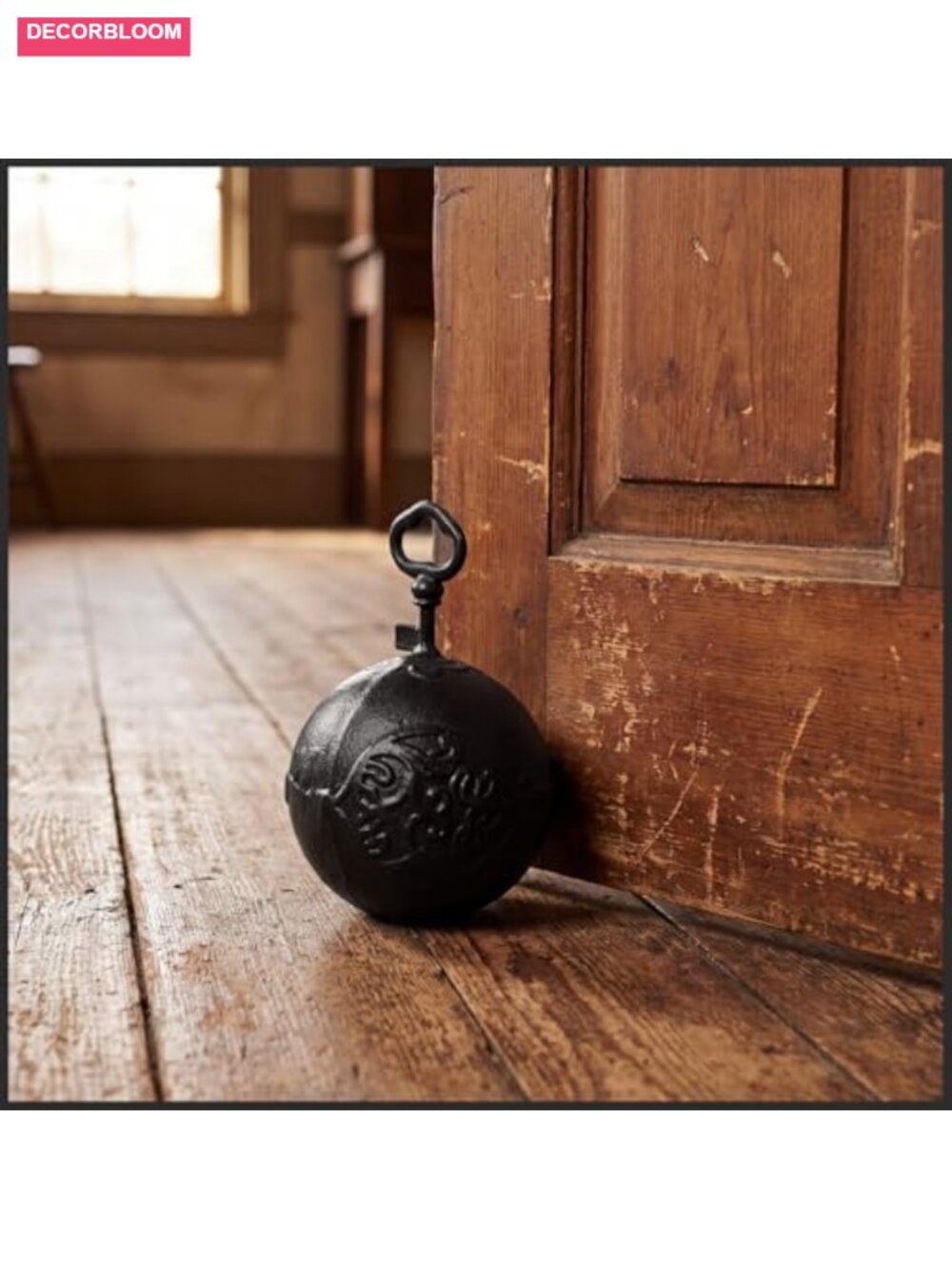 Cast Iron Decorative Key Door Stop Heavy Duty Antique Office Home - Picture 5 of 6